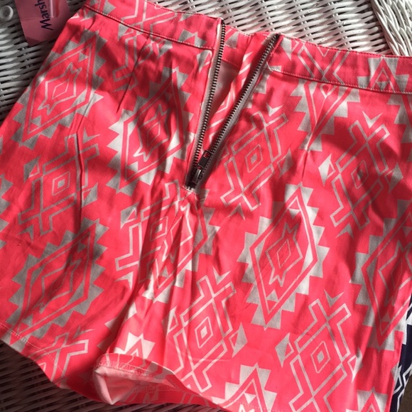 High waisted summer colorful shorts - Picture 3 of 4